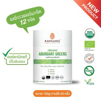 Organic Abundant Greens Powder 100g