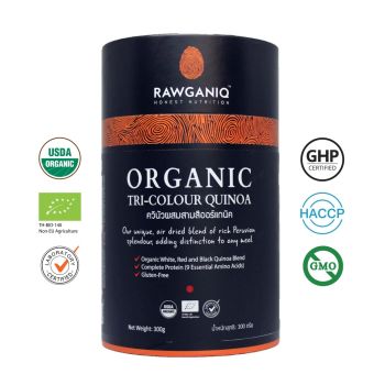 Organic Tri-colour (White, Red, Black) Quinoa 300g