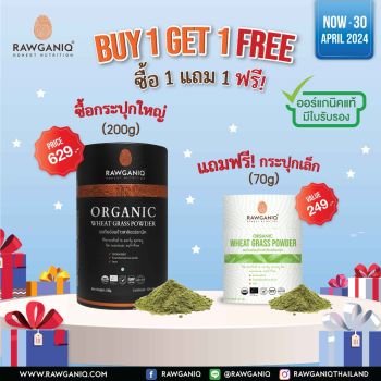 (Buy 1 Get 1 Free) Organic Wheat Grass Powder (70g / 200g)